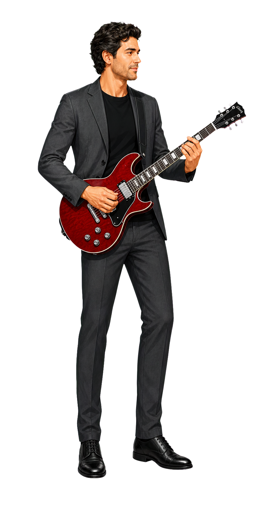 6 foot musician shown for scale
